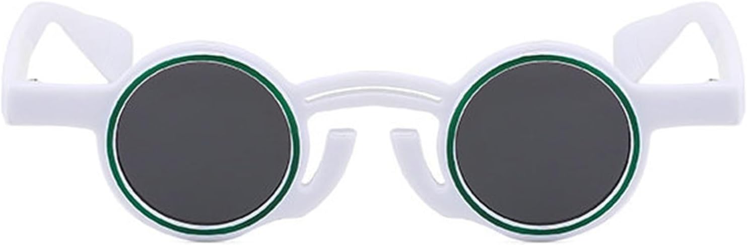 

Солнцезащитные очки Willochra в стиле хиппи, маленькие круглые, для мужчин и женщин, ретро, ​​овальные, панк, винтажные, градиентные, для вождения, с защитой от УФ-излучения UV400, C2