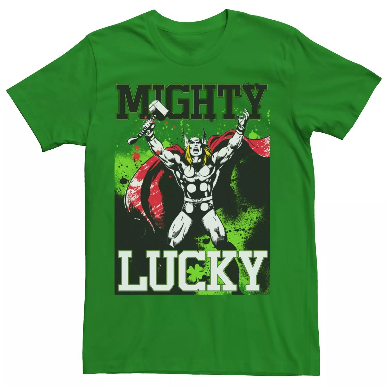 

Мужская футболка Marvel Thor Mighty Lucky St Patricks Licensed Character
