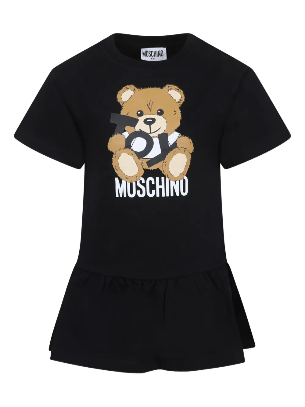 

Платье Teddy Bear Moschino Kids, черный