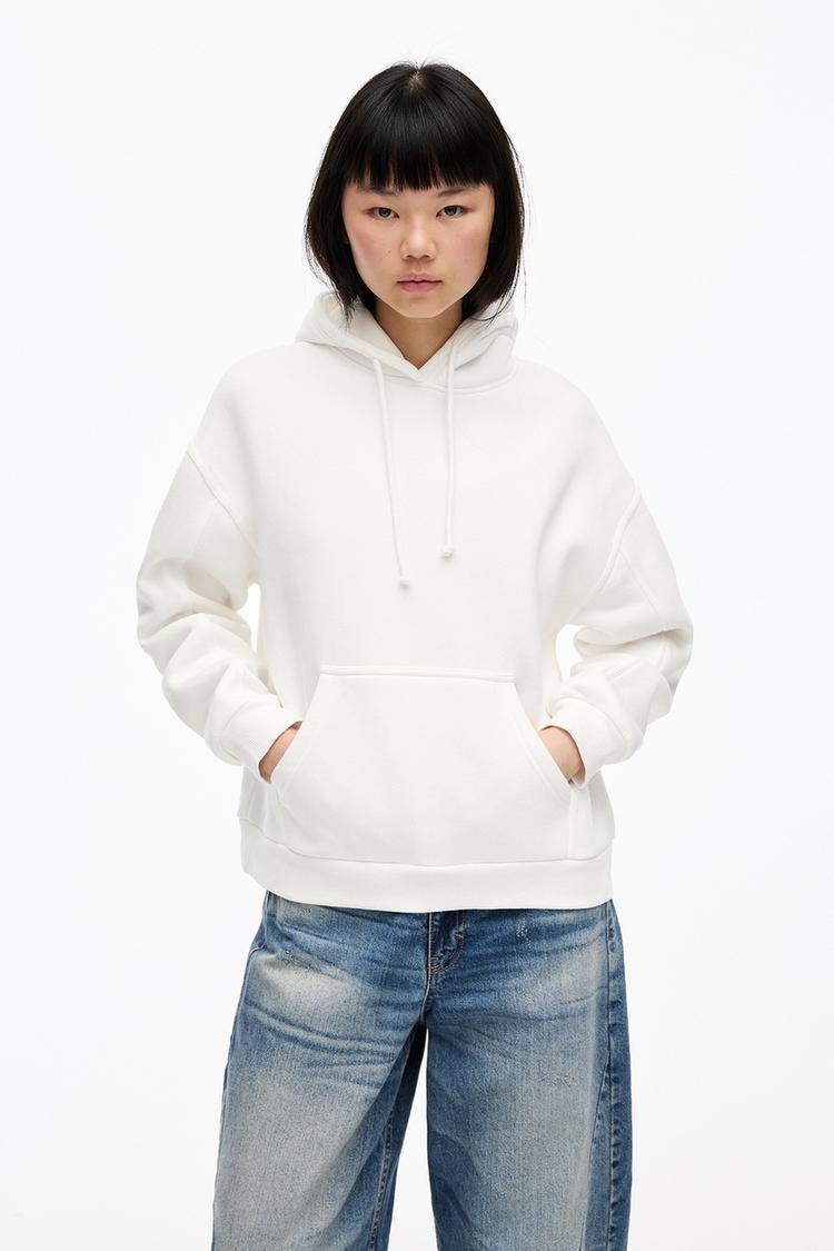 

Базовая толстовка с капюшоном Pull And Bear, экрю