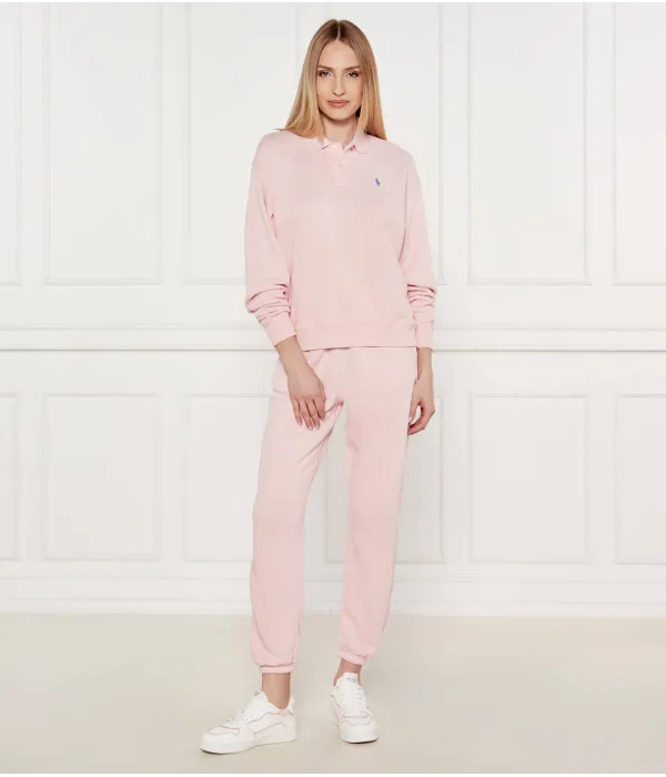 Спортивные штаны Loose fit Polo Ralph Lauren, розовый — фото 2