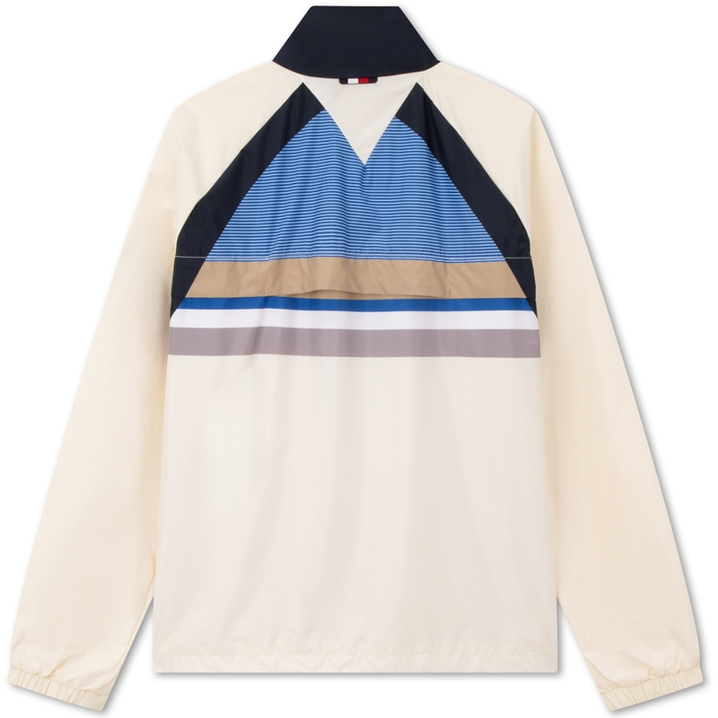 Куртка мужская Ecru Patchwork Tommy Hilfiger, Ecru Patchwork 0K4 — фото 3