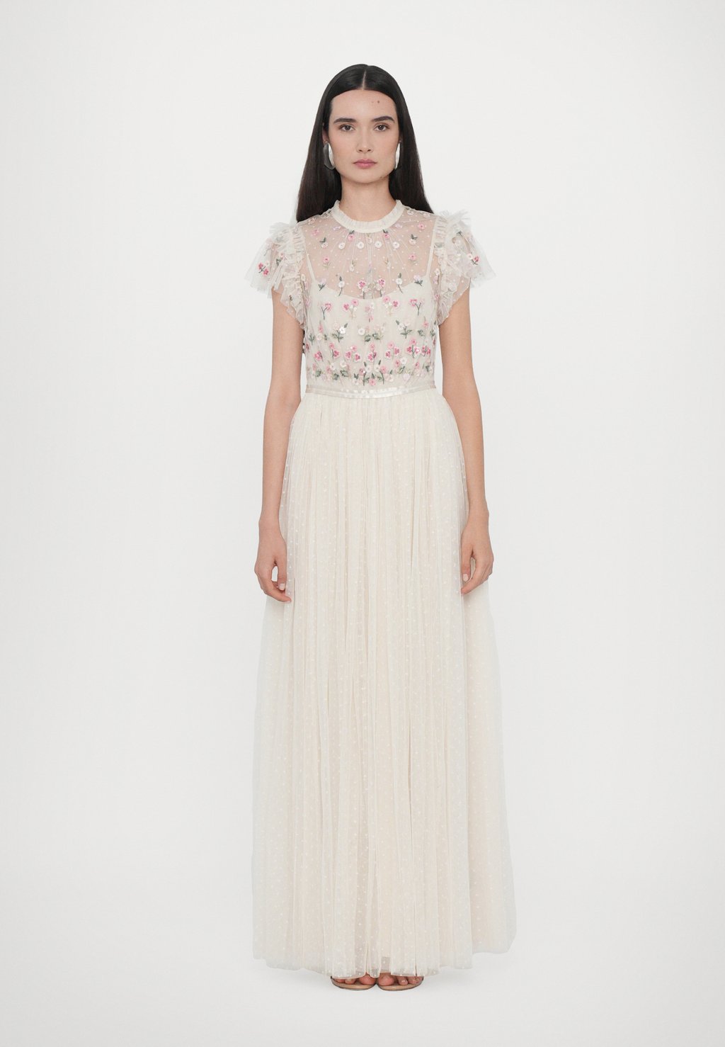 

Платье ROCOCO BODICE MAXI DRESS Needle & Thread, кремовый
