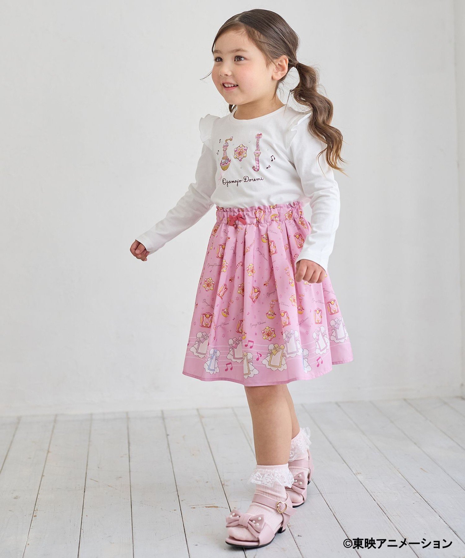 Футболка с длинными рукавами ANY KIDS, Off-white [001] — фото 3