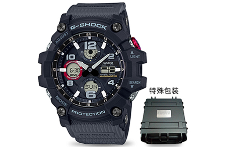 

CASIO Мужские часы серии MASTER OF G-LAND Black Watch GWG-100-1A8PRT