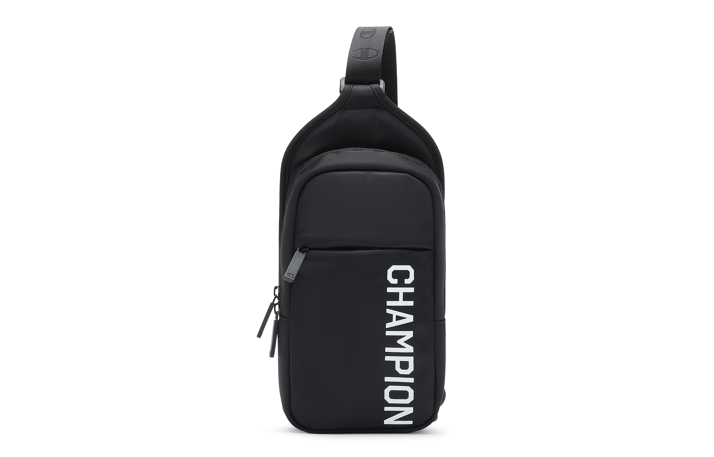 

Champion Сумка-слинг из ткани, через плечо, обычная, унисекс, черная/темно-коричневая