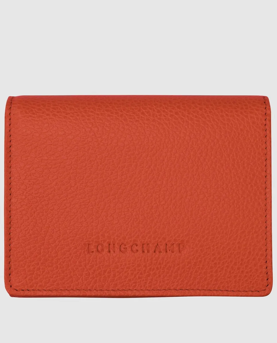 

Женский кожаный кошелек Le Foulonné Longchamp, оранжевый