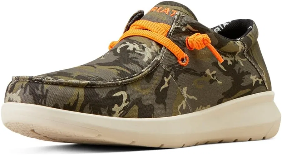 Туфли без шнуровки ARIAT Hilo, темный камуфляж