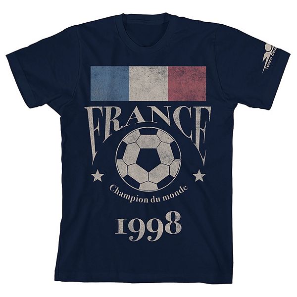

Футболка с коротким рукавом Boys team gear vintage france Licensed Character