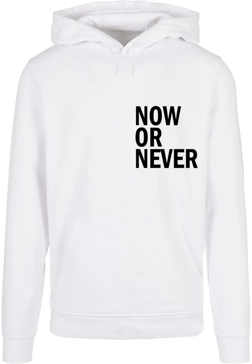 

Толстовка с капюшоном Merchcode " Merchcode Men's Now Or Never Basic Hoody", белый