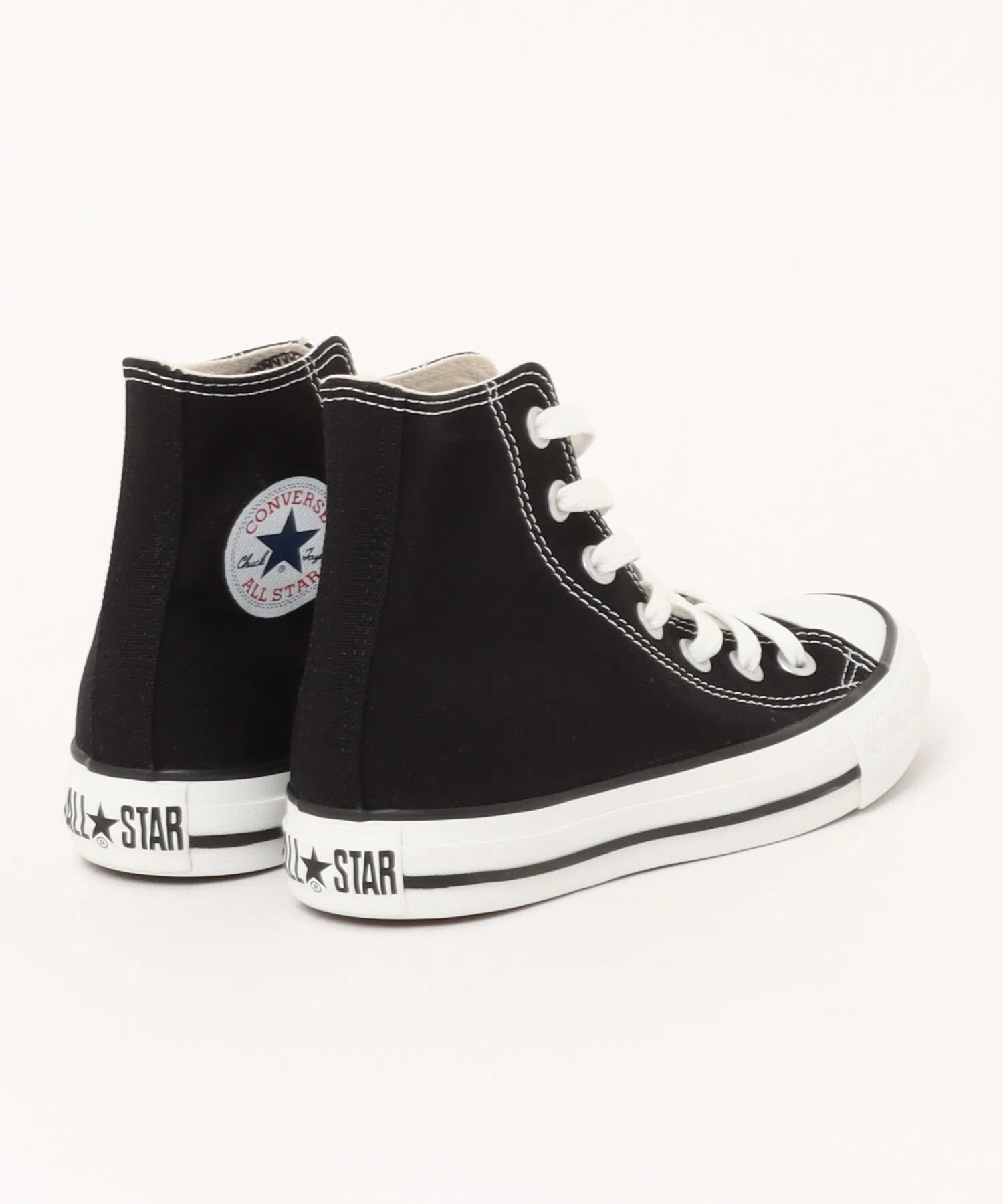 Мужские кроссовки Converse ALL STAR HI высокие чёрные — фото 2