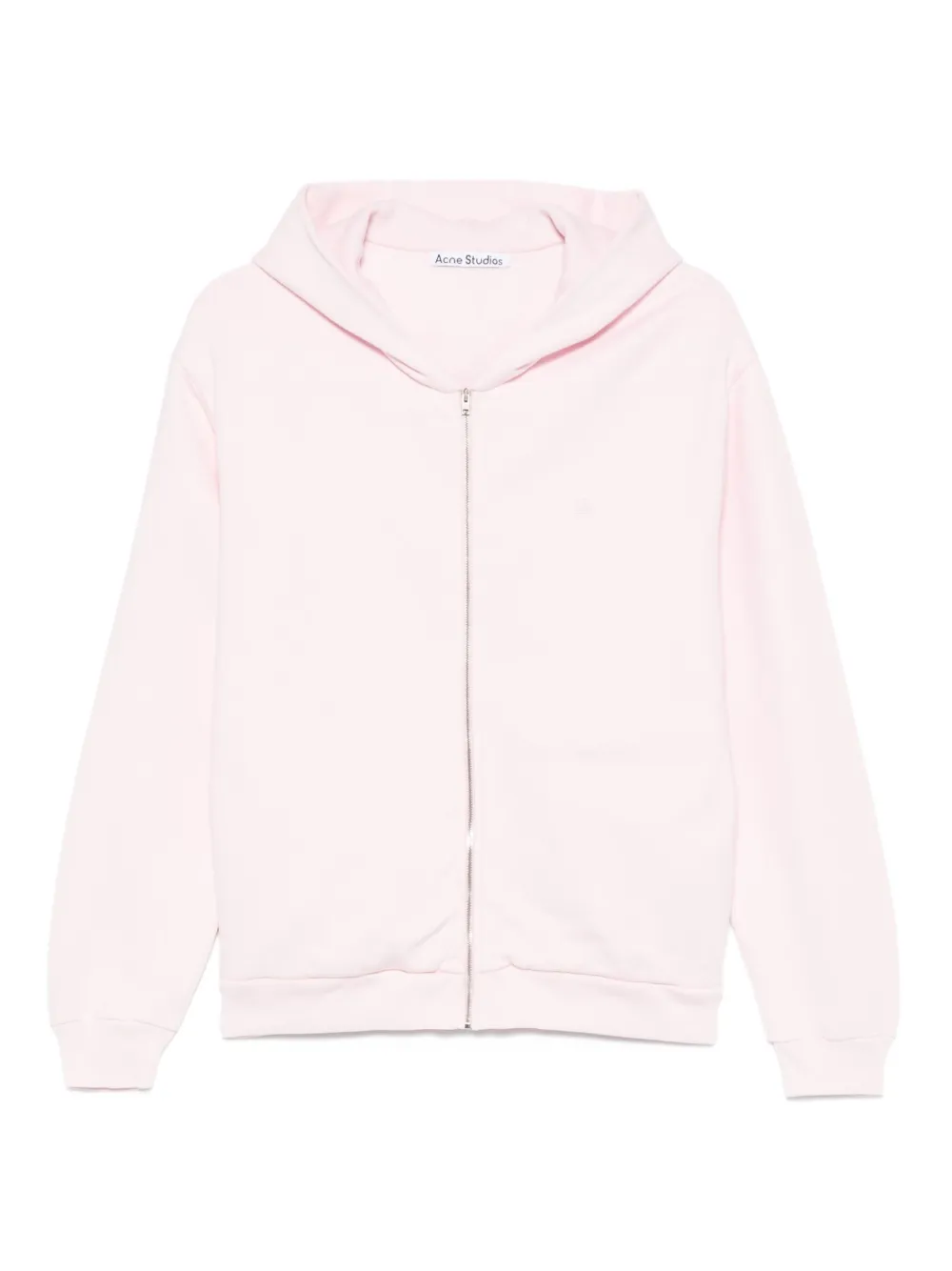 

Худи с нашивкой-логотипом Acne Studios, розовый