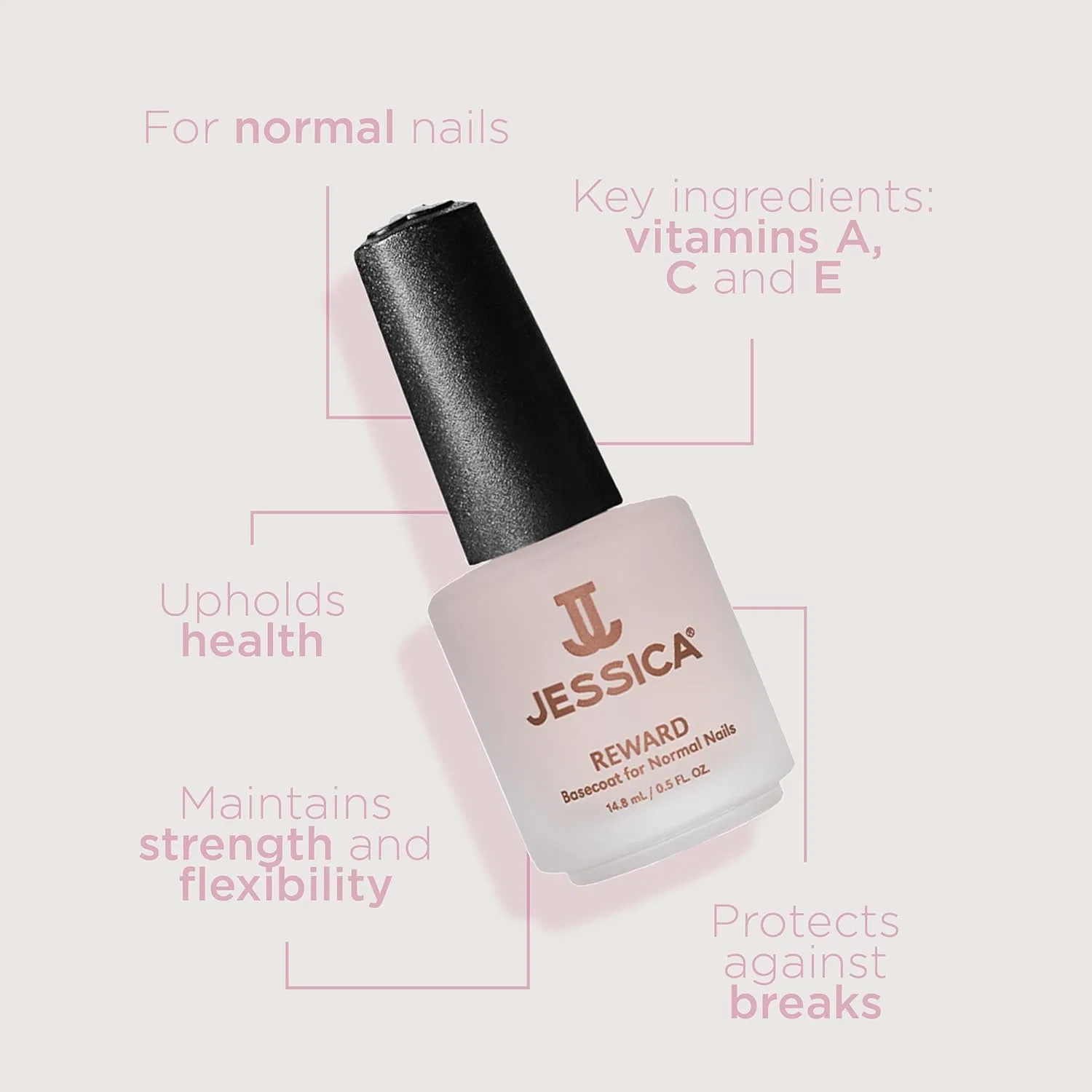 Базовое покрытие для нормальных ногтей «Reward» от JESSICA Jessica — фото 4