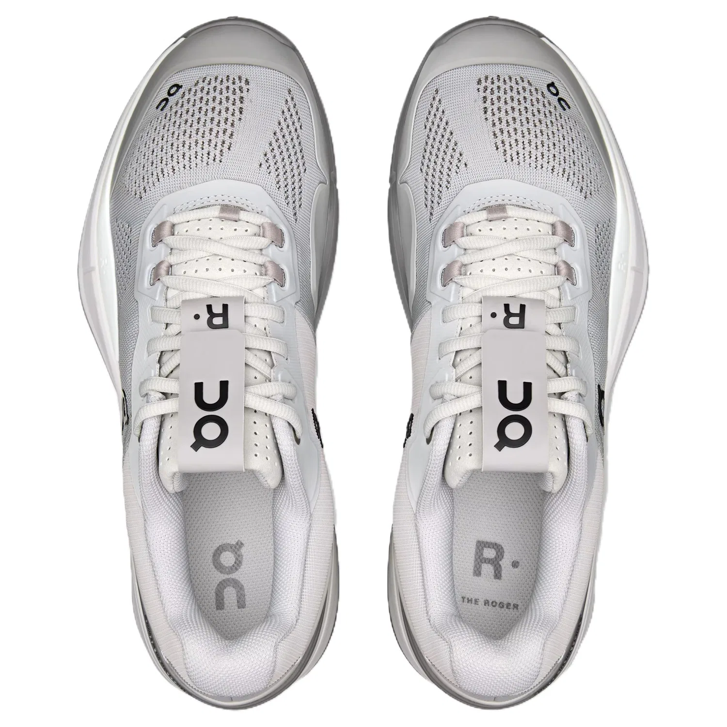 Кроссовки теннисные The Roger Pro Mesh Light Gray On — фото 4