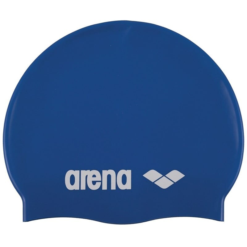 

Шапочка для плавания классическая, силикон Arena, белый