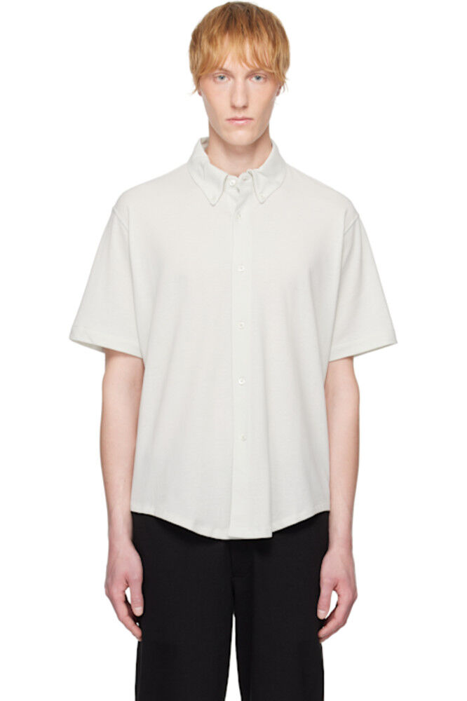 

Рубашка на пуговицах из пике Off-White S/S Lady White Co.
