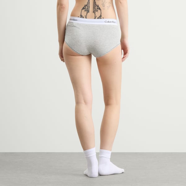 Трусы-шорты для мальчика Calvin Klein Icon, серый меланж — фото 4