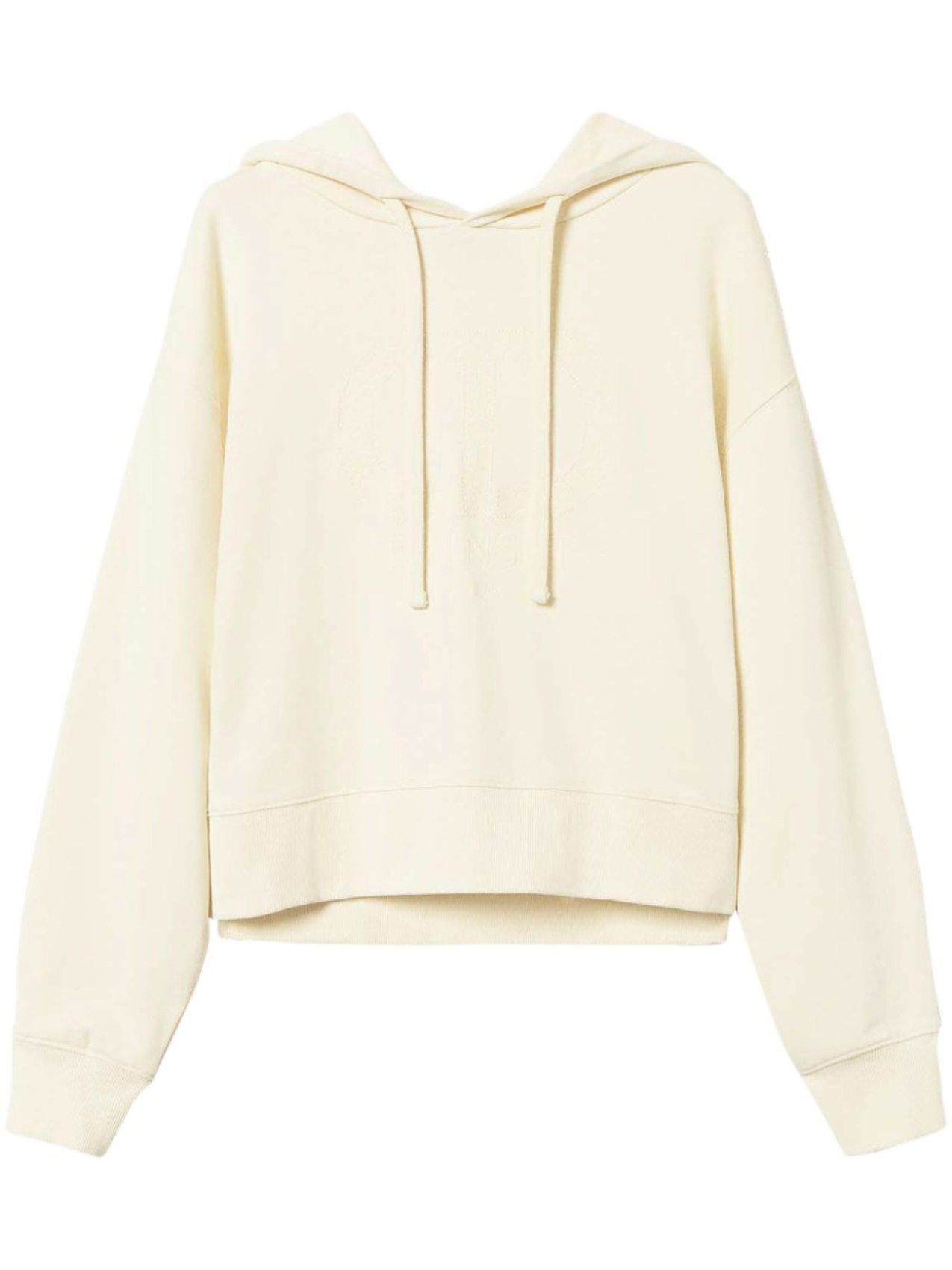 

TWINSET худи с вышивкой Oval T, желтый