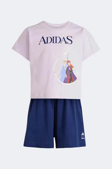 Комплект из хлопка Disney Adidas, фиолетовый — фото 2