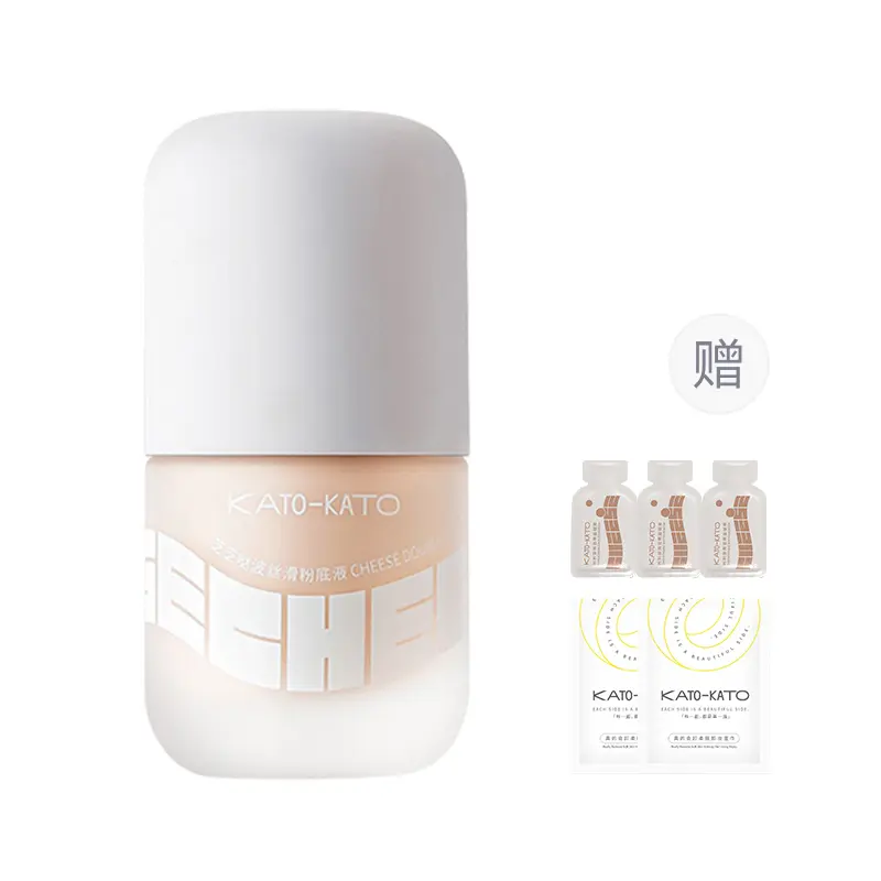 

KATO Cheese шелковистая жидкая тональная основа Clear Concealing для выравнивания тона кожи 30мл KATO-KATO