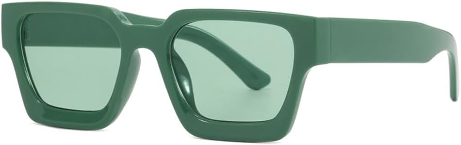 

Винтажные солнцезащитные очки для женщин, большие солнцезащитные очки для мужчин, ретро-очки зеленого цвета, солнцезащитные очки-маска с защитой от УФ-излучения UV400 KTUCN, 01