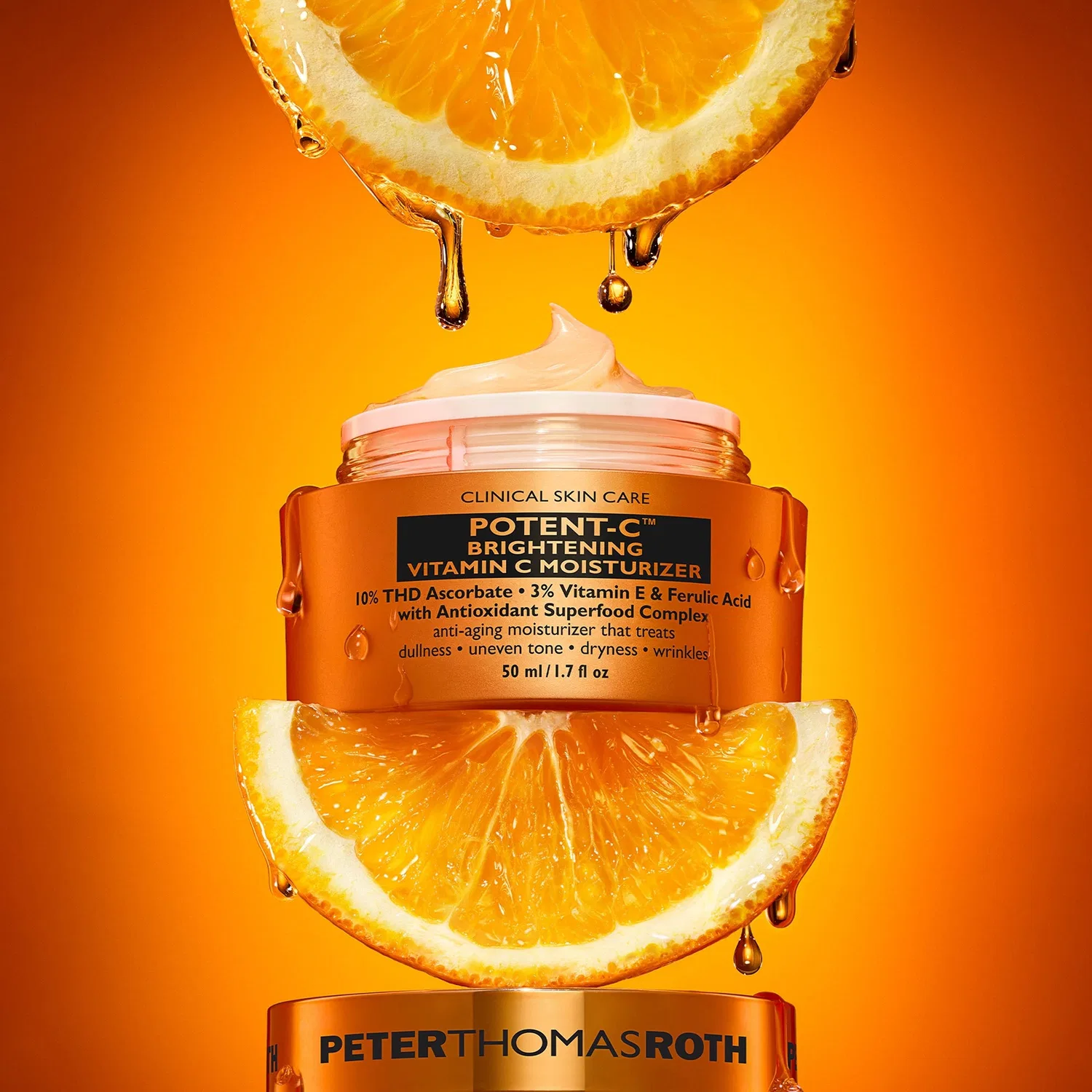 Крем для лица Peter Thomas Roth — Potent-C idratante illuminante с витамином С, 50 мл — фото 2