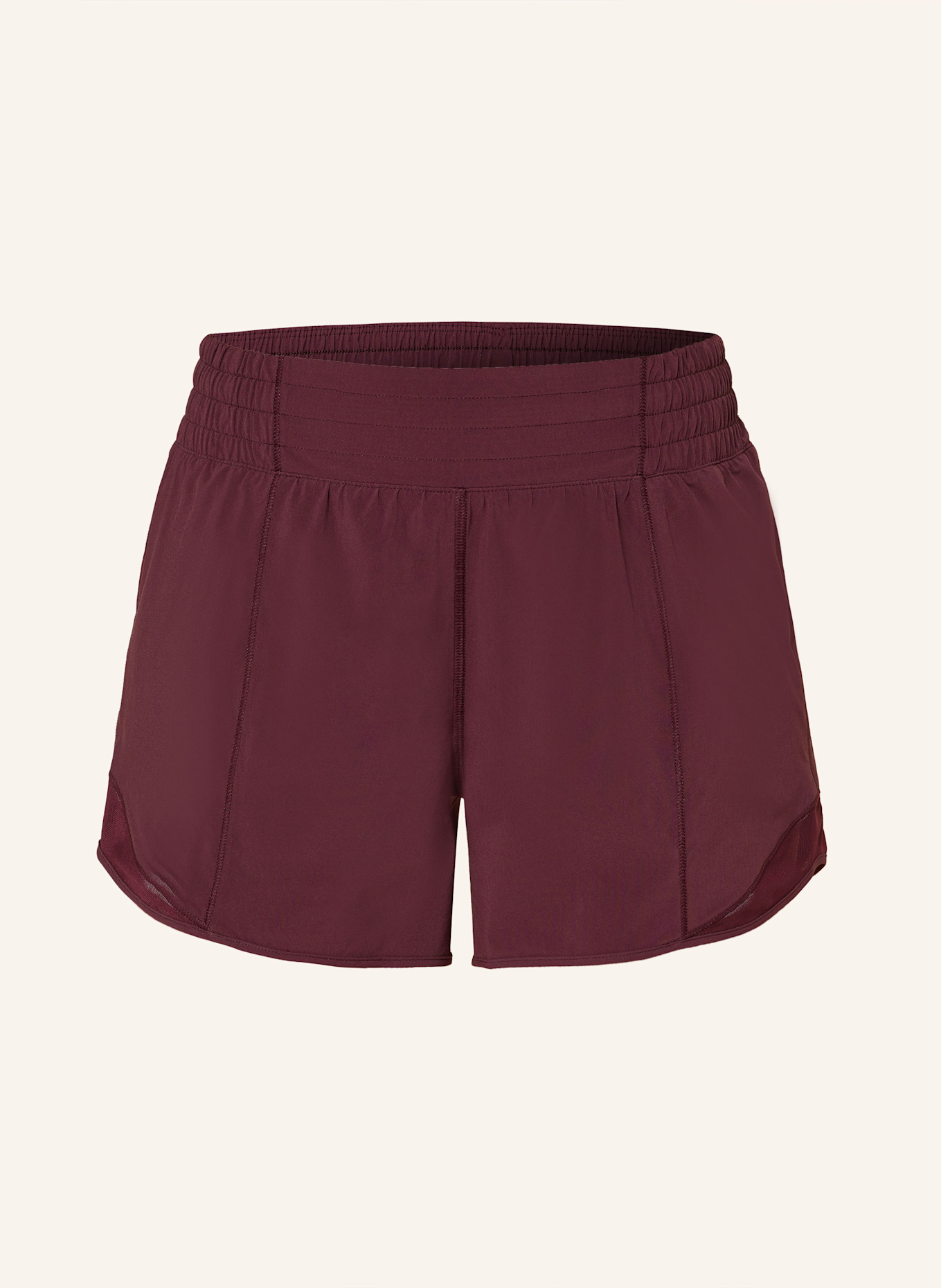 

2-В-1 тренировочные шорты hotty hot short 4in Lululemon, красный