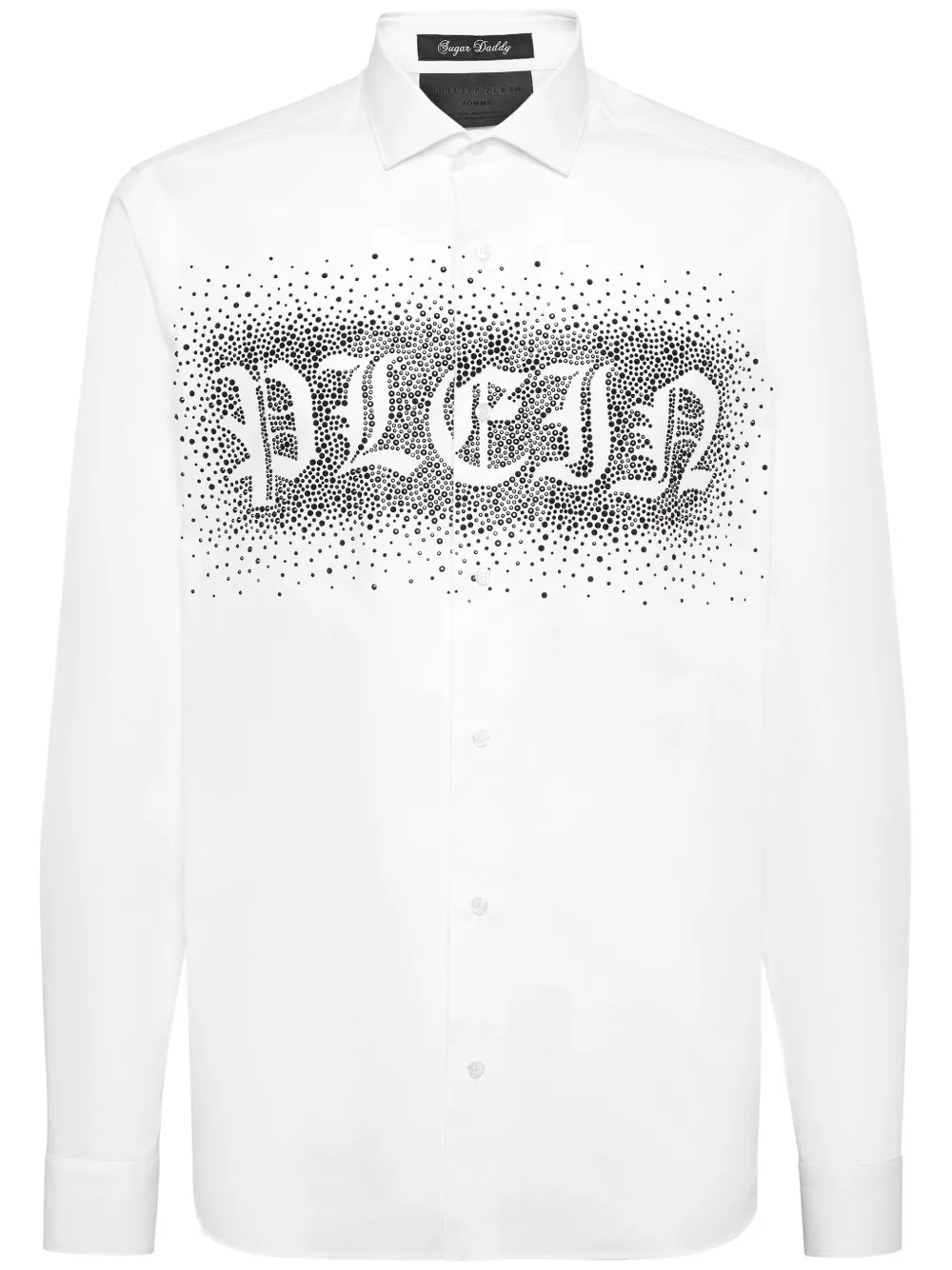 

Рубашка с длинными рукавами и логотипом Philipp Plein, белый