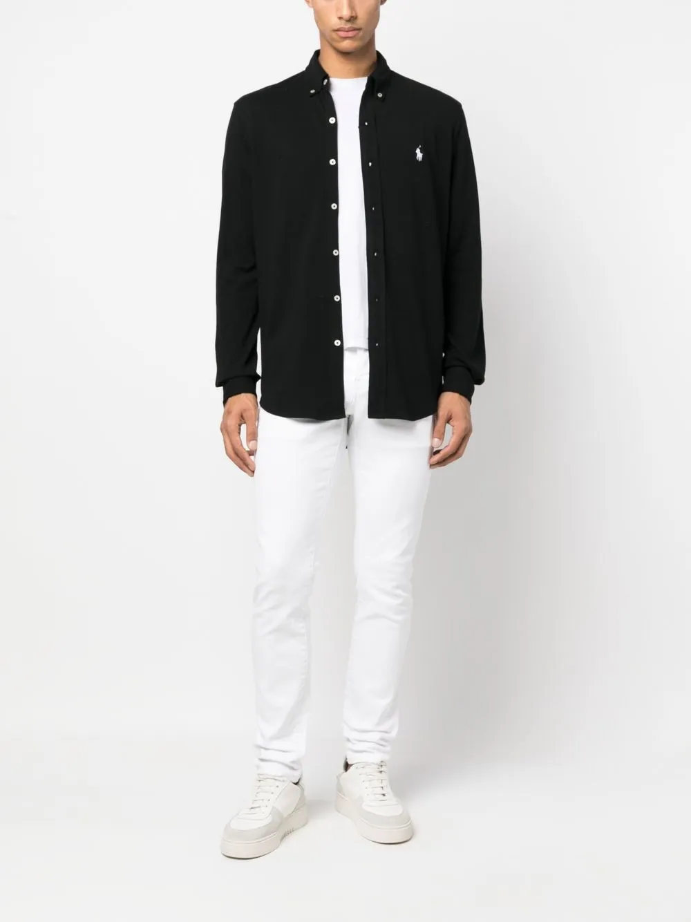 Рубашка Polo Pony POLO RALPH LAUREN, черный — фото 2