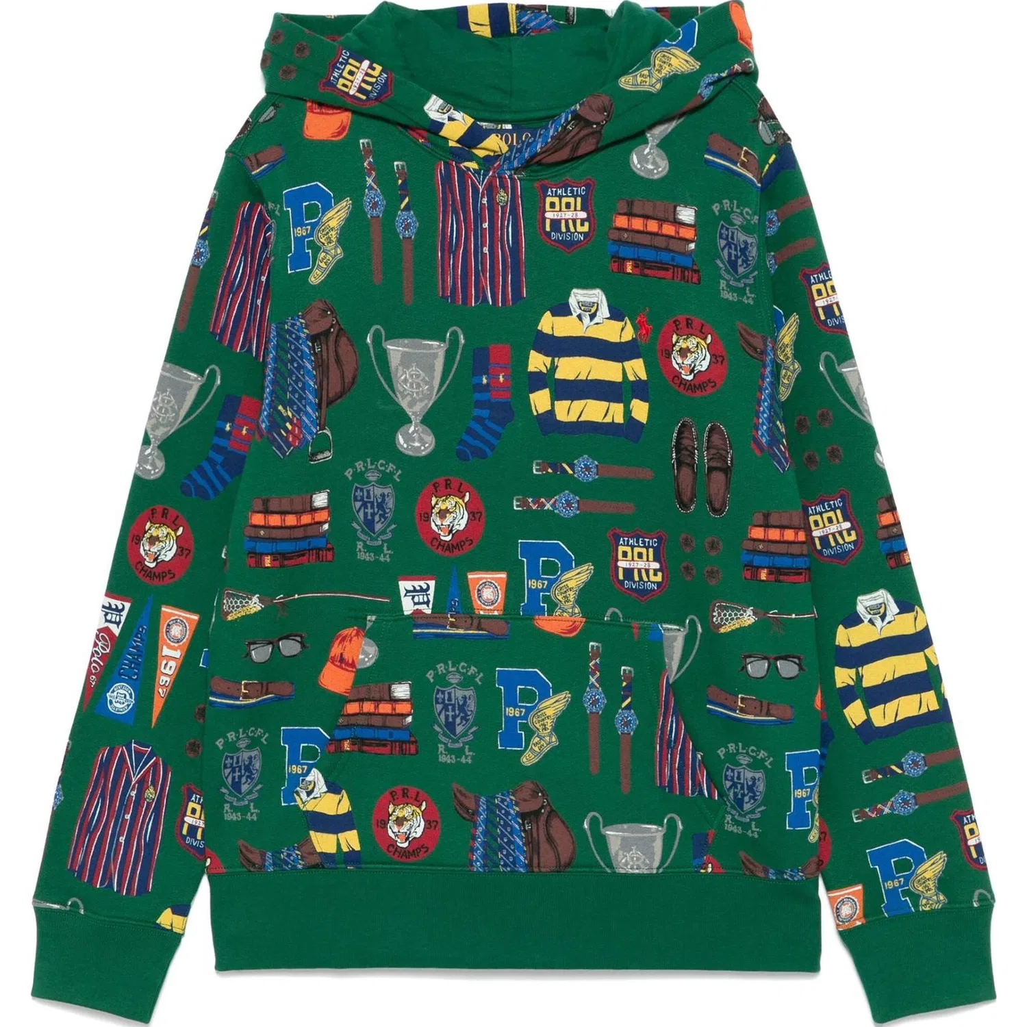Свитшот FW24 Green Kids' Polo Ralph Lauren