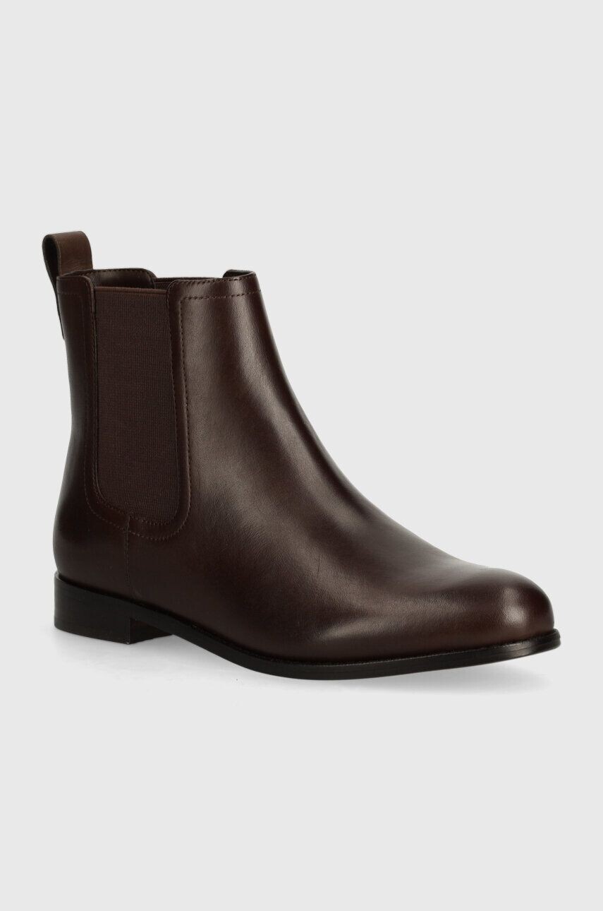 

Кожаные ботинки челси Lauren Ralph Lauren Brylee, коричневый