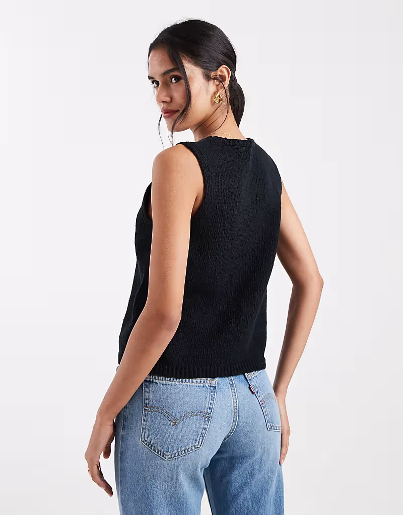 Жилет Levis из букле Levi's, черный — фото 2