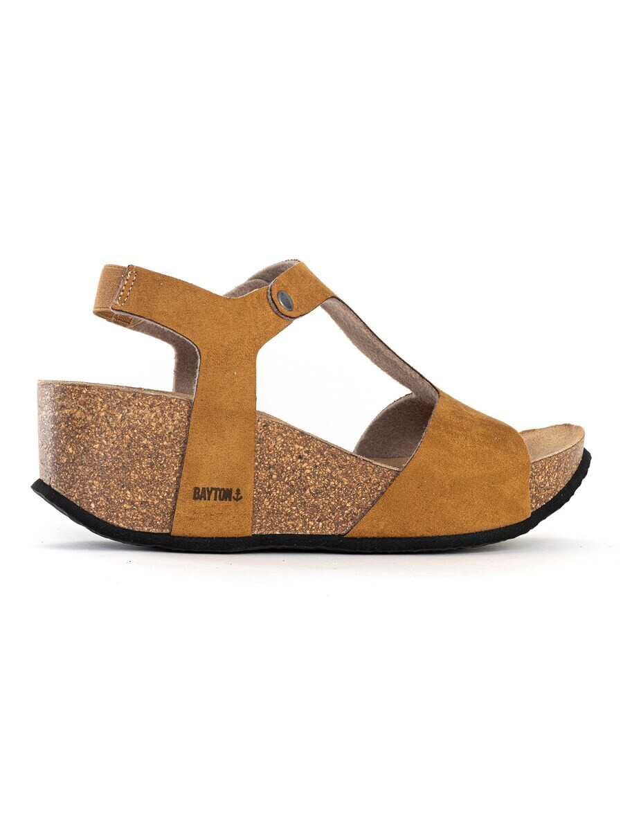 Босоножки на высоком каблуке Bayton Sandals Madrida, коричневый — фото 3