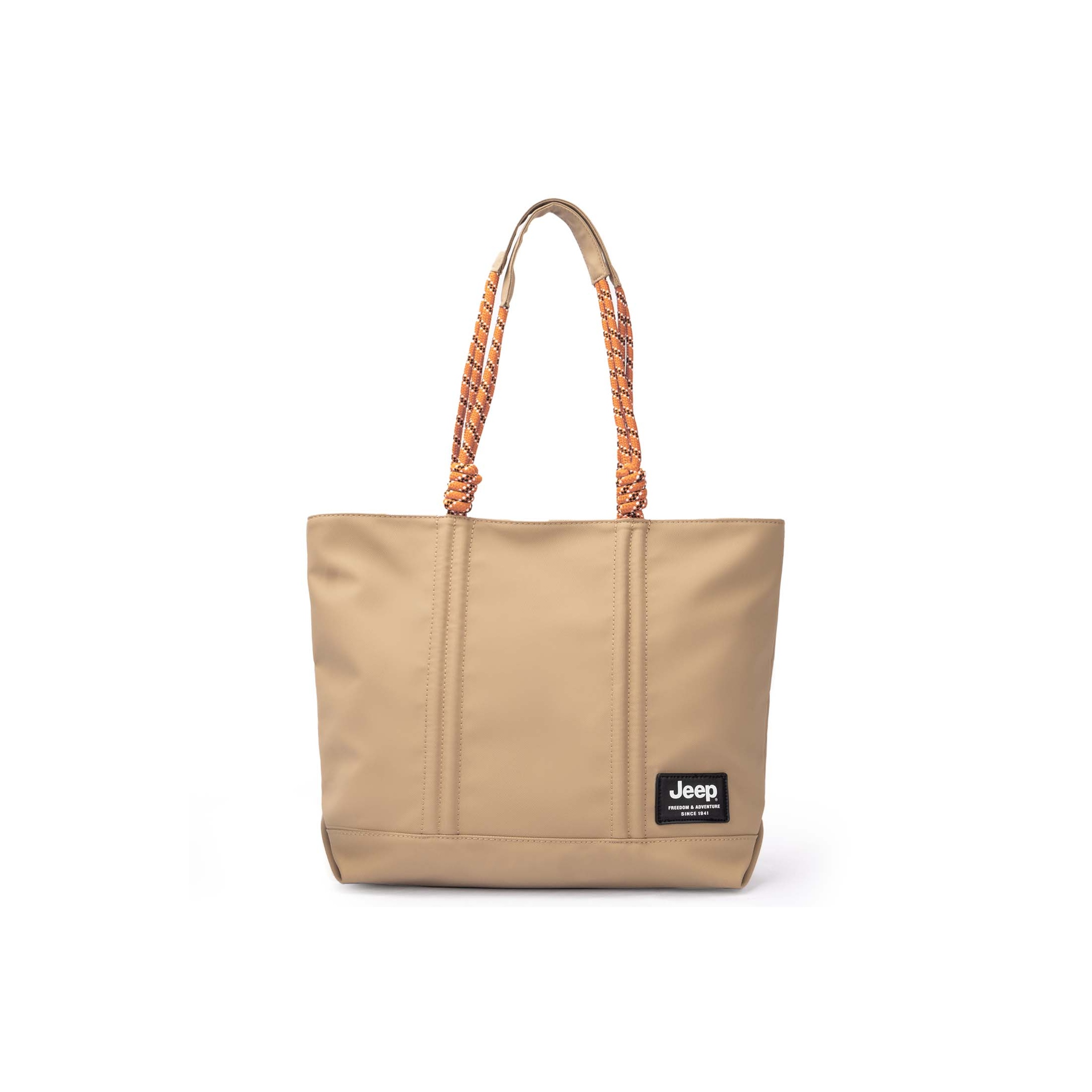 

Jeep PU Tote Regular Unisex Black/Khaki