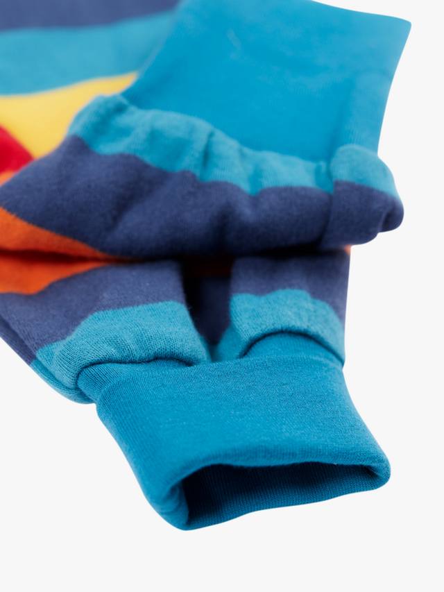 Детские джоггеры Baby Parsnip из органического хлопка радужные Frugi — фото 3