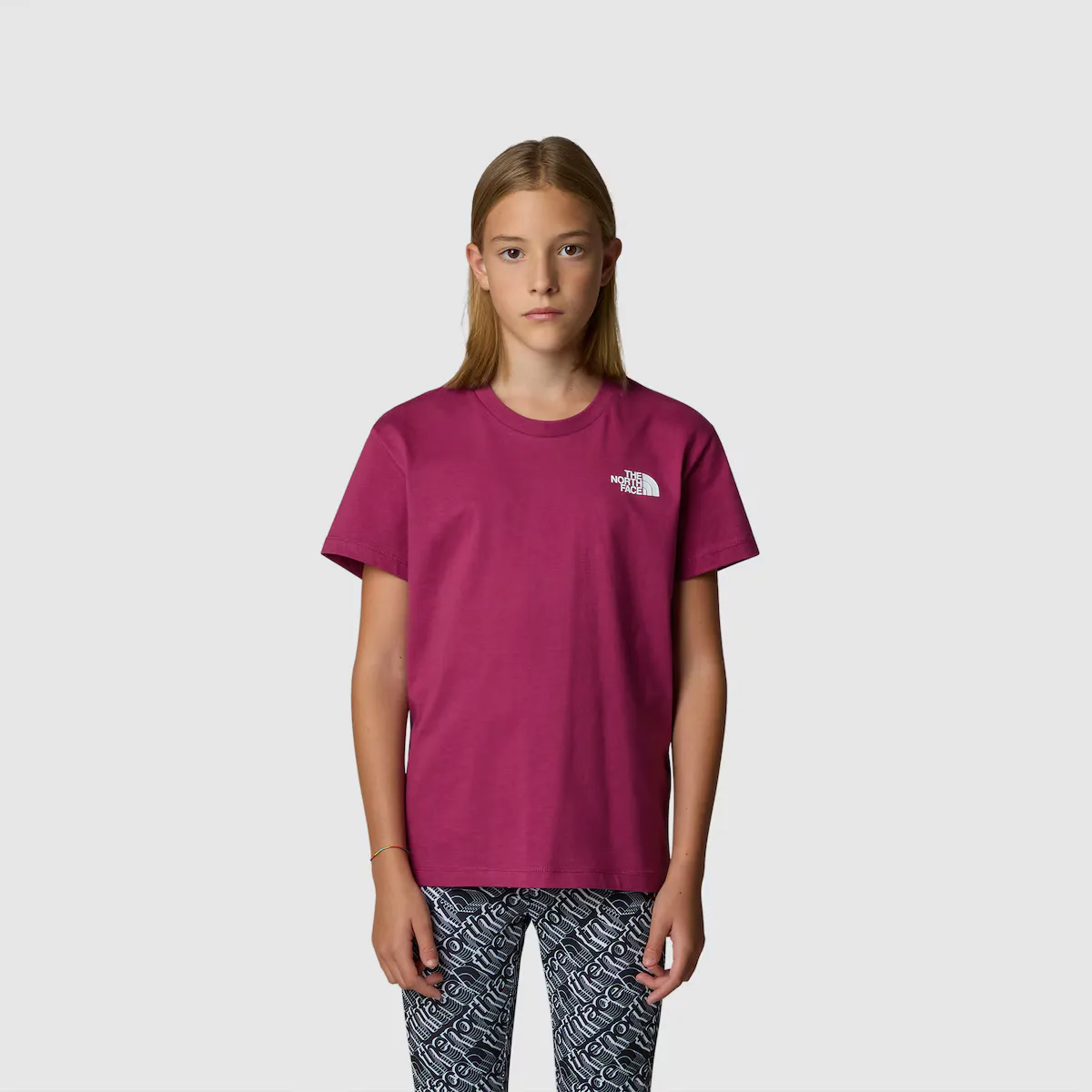 

NSE Box Tek The North Face Детская футболка, пурпурный