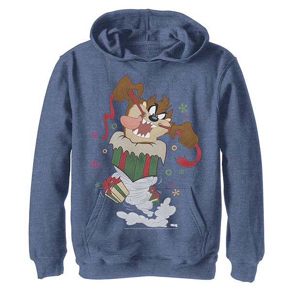 

Детская толстовка с капюшоном Looney Tunes Christmas Taz Licensed Character