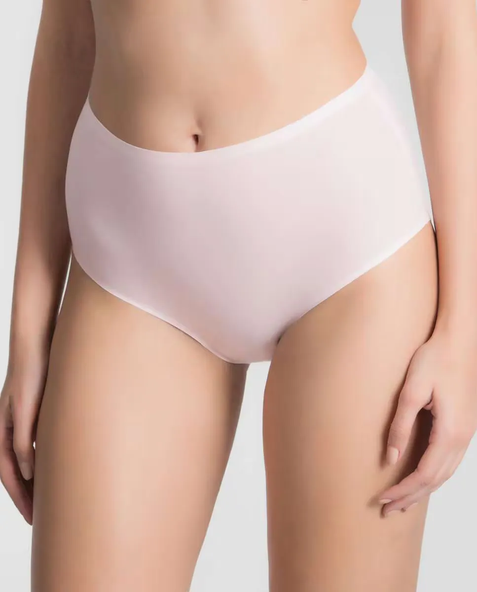 

Бесшовные высокие трусы с эффектом второй кожи SoftStretch Chantelle, цвет Rosa