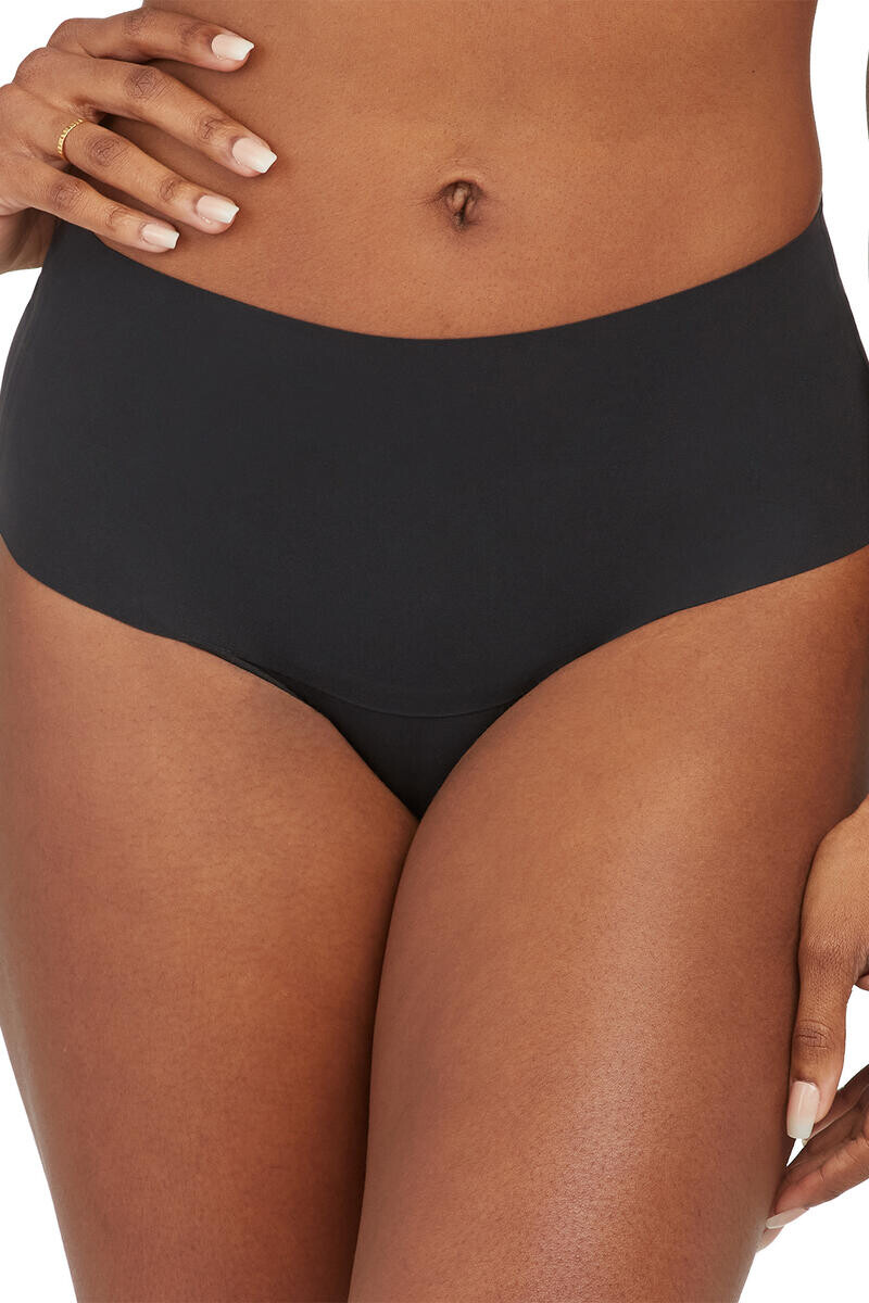 

Черные невидимые корректирующие трусики Spanx Spanx, черный