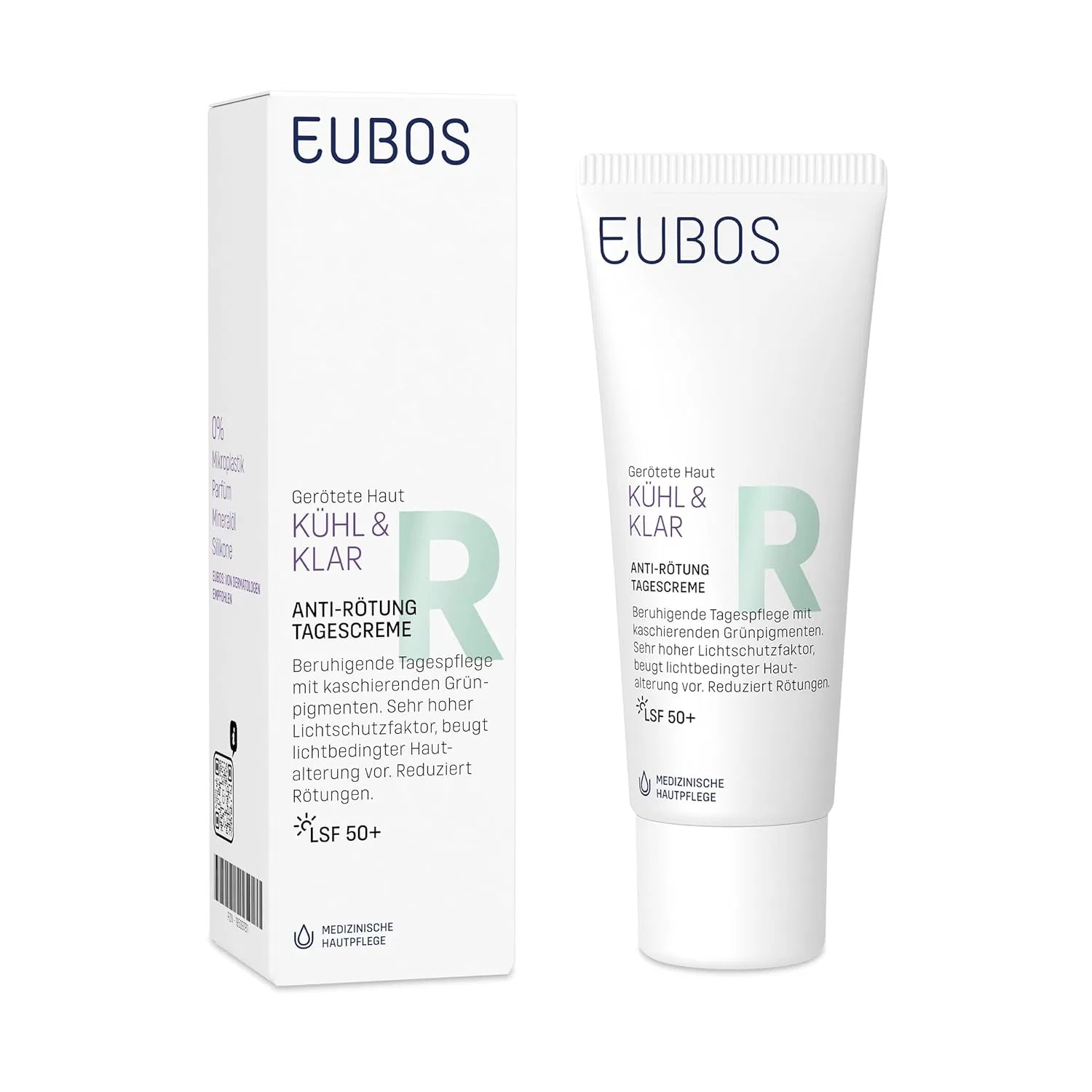 Маска для лица Eubos — Дневной Cool and Clear против покраснений SPF +, 40 мл