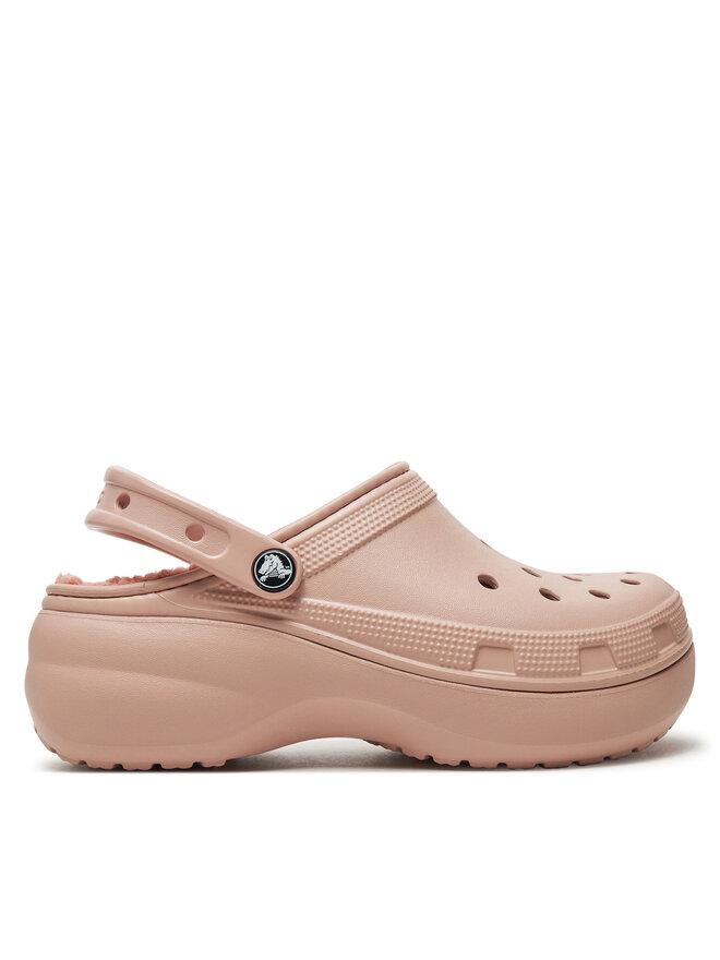 Мюли Classic Platform Lined Clog W 207938 Crocs, розовый