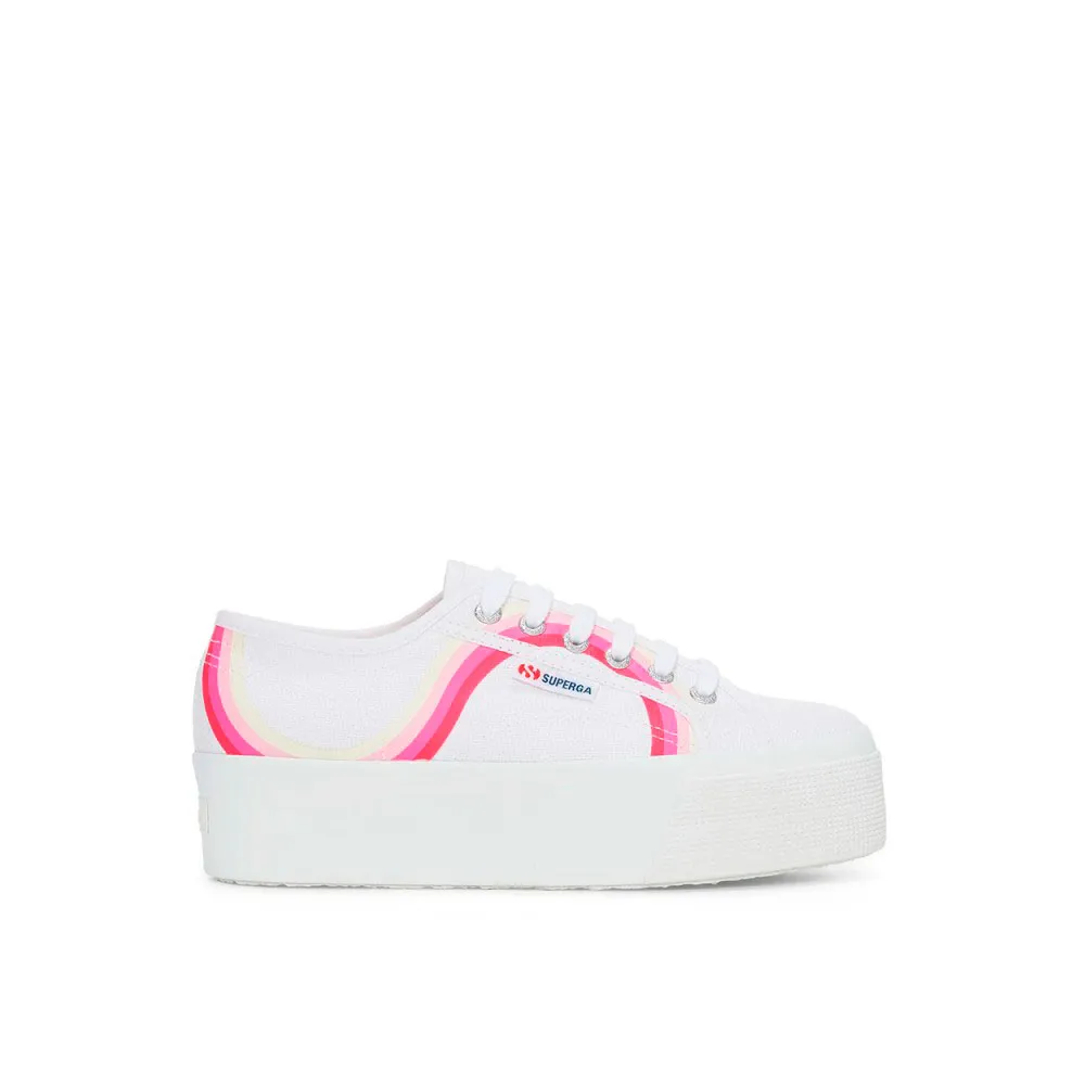 Кроссовки Superga 2790 Round Stripes, белый