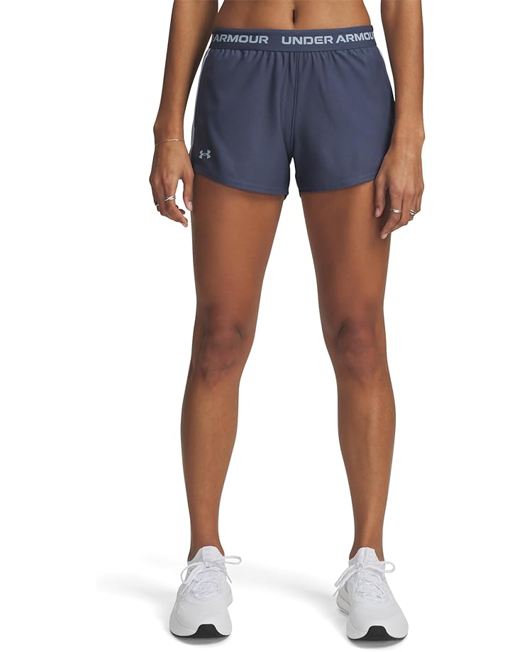 

Шорты Under Armour Tech Play Up Shorts, цвет Downpour Gray/Harbor Blue