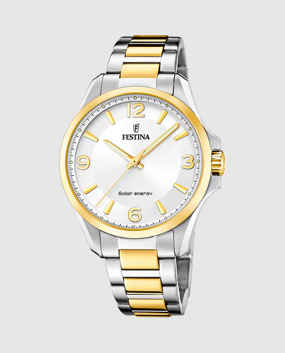 

Мужские часы F20657/1 Solar Energy из разноцветной стали Festina, мультиколор