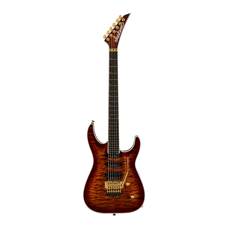 

Электрогитара Jackson Pro Plus Series Soloist SLA3Q 6-String Six-Ply Arched Top Okoume Soloist Body, Quilt Maple Top, Ebony Fingerboard Electric Guitar