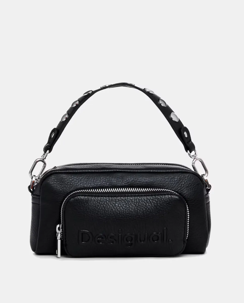 

Сумка M с эффектом гладкой кожи Desigual, черный