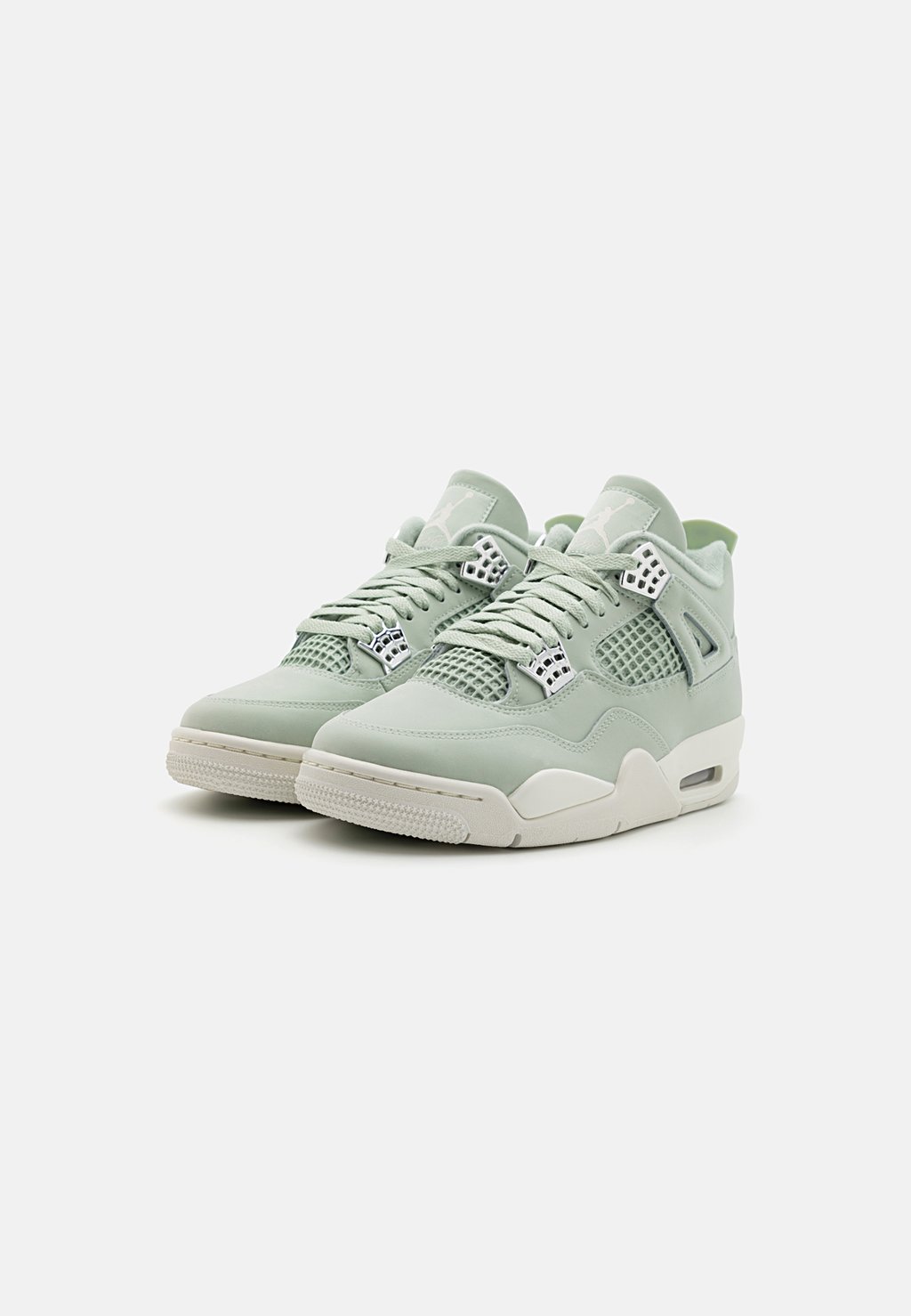 Высокие кроссовки AIR JORDAN 4 RETRO Jordan, мята — фото 2