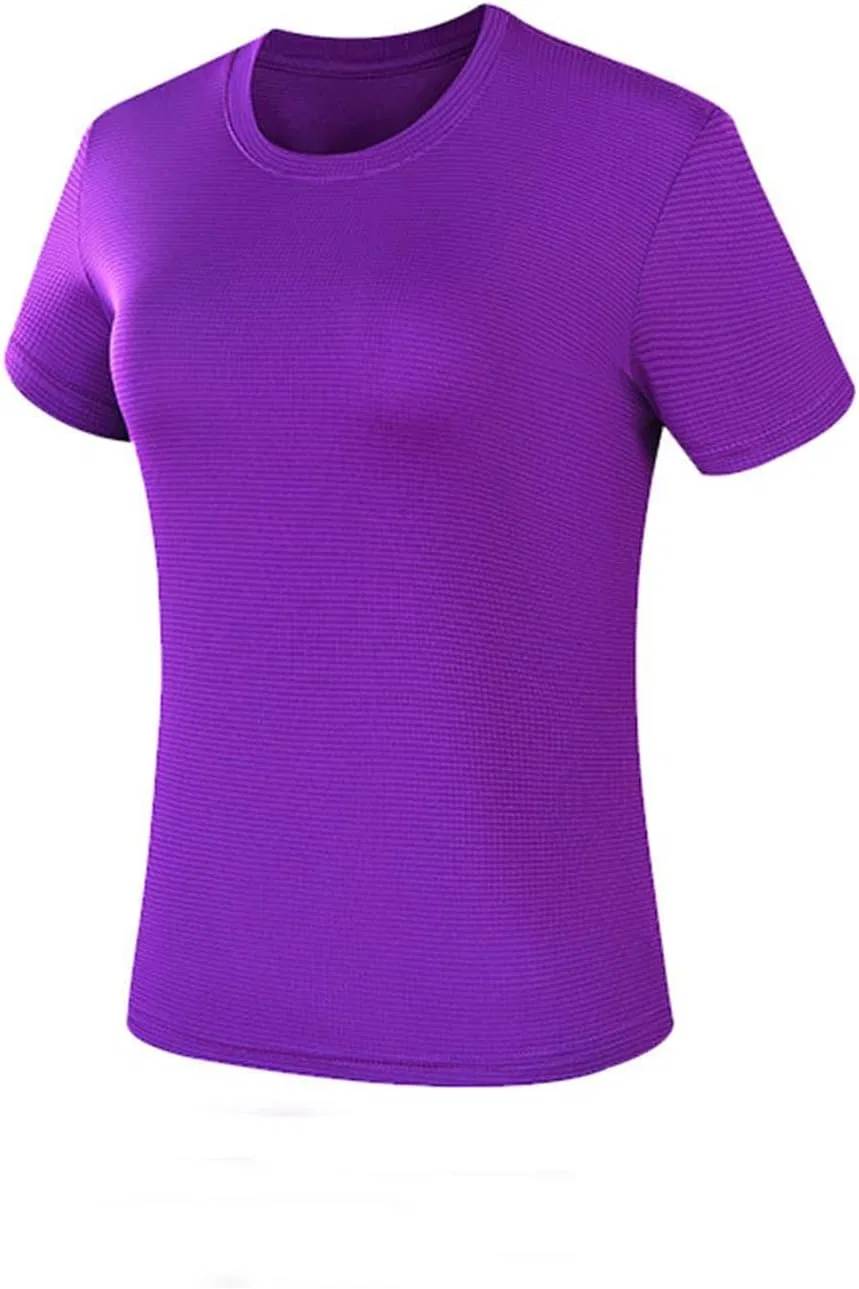 Футболка для бега UPF 50+ Generic, Purple — фото 3