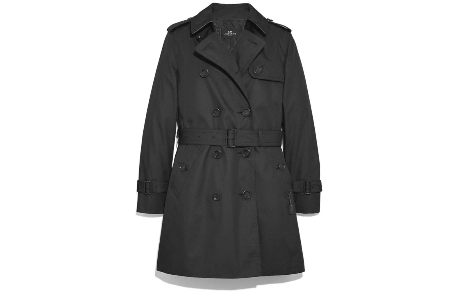

Тренч женский черный COACH