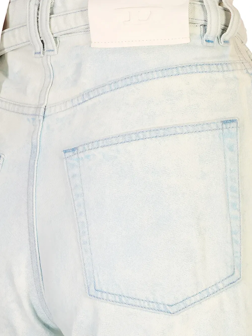 Джинсы acid wash DIESEL, синий — фото 4